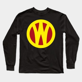 O&W Railroad NYO&W Railway Yellow & Red Logo Long Sleeve T-Shirt